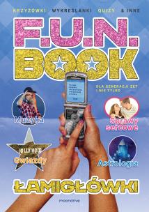 Okładka książki F.U.N. book. Łamigłówki
