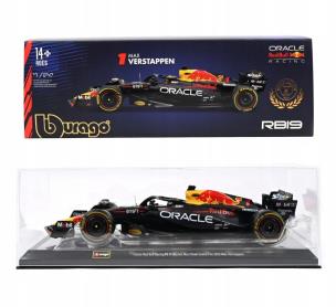 Opakowanie F1 Oracle Red Bull RB19 M.Verstappen 1:24 BBURAGO