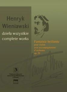 Okładka książki Fantaisie brillante na skrzypce i orkiestrę op.20