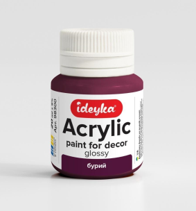 Opakowanie Farba akrylowa Brązowy 20 ml