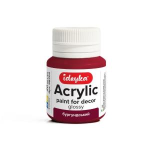 Opakowanie Farba akrylowa Burgundy 20ml