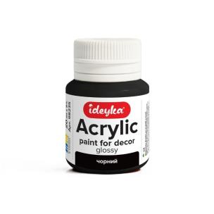 Opakowanie Farba akrylowa Czarny 20ml