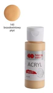 Opakowanie Farba akrylowa Matt brzoskwiniowy 60ml HAPPY COLOR