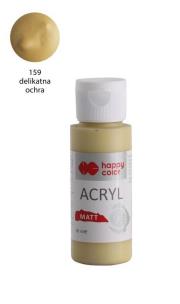 Opakowanie Farba akrylowa Matt ochra 60ml HAPPY COLOR
