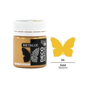 Farba akrylowa metaliczna gold 54 20ml. Wydawca: Rosa. Multiszop.pl Opakowanie Farba akrylowa metaliczna gold 54 20ml