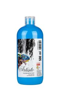 Opakowanie Farba akrylowa niebieska jasna 500ml