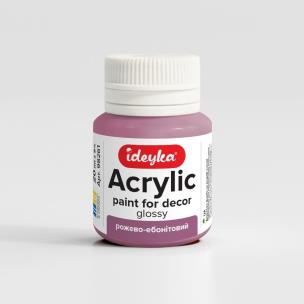 Opakowanie Farba akrylowa Różowy i ebonitowy 20ml