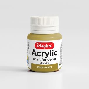 Opakowanie Farba akrylowa Stare złoto 20ml