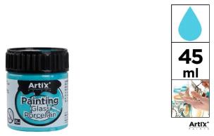 Opakowanie Farba do szkła i ceramiki jasnonieb 45ml (6szt)
