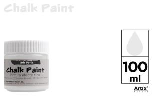 Opakowanie Farba kredowa 100ml perłowoszara (6szt)