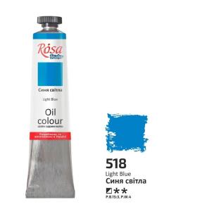 Farba olejna light blue 518 45ml. Wydawca: Rosa. Multiszop.pl Opakowanie Farba olejna light blue 518 45ml
