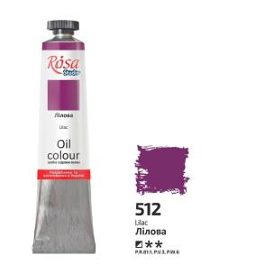 Farba olejna lilac 512 45ml. Wydawca: Rosa. Multiszop.pl Opakowanie Farba olejna lilac 512 45ml