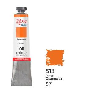 Farba olejna orange 513 45ml. Wydawca: Rosa. Multiszop.pl Opakowanie Farba olejna orange 513 45ml