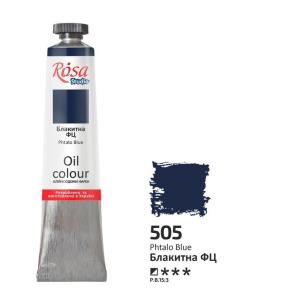 Farba olejna phthalo blue 505 45ml. Wydawca: Rosa. Multiszop.pl Opakowanie Farba olejna phthalo blue 505 45ml