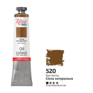 Farba olejna raw sienna 520 45ml. Wydawca: Rosa. Multiszop.pl Opakowanie Farba olejna raw sienna 520 45ml