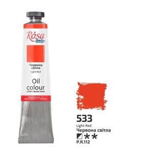 Farba olejna red light 533 45ml. Wydawca: Rosa. Multiszop.pl Opakowanie Farba olejna red light 533 45ml