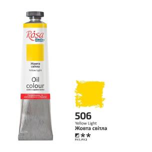 Farba olejna yellow light 506 45ml. Wydawca: Rosa. Multiszop.pl Opakowanie Farba olejna yellow light 506 45ml