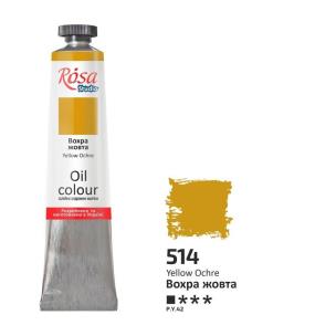 Farba olejna yellow ochre 514 45ml. Wydawca: Rosa. Multiszop.pl Opakowanie Farba olejna yellow ochre 514 45ml