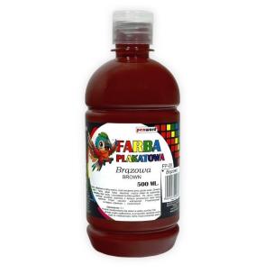 Opakowanie Farba plakatowa 500ml brązowa