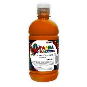 Opakowanie Farba plakatowa 500ml pomarańczowa