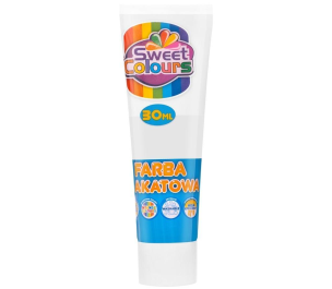 Opakowanie Farba plakatowa w tubie biała 30ml