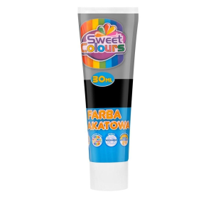 Opakowanie Farba plakatowa w tubie czarna 30ml