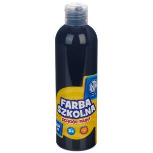 Opakowanie Farba szkolna Astra 250ml czarna