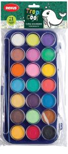 Opakowanie Farby akwarelowe 21 kolorów