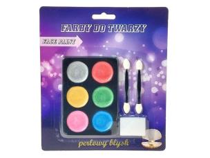 Opakowanie Farby do malowania twarzy perłowe