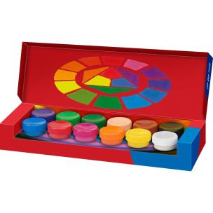 Opakowanie Farby plakatowe 12 kolorów 20ml FABER CASTELL