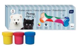 Opakowanie Farby plakatowe Puppy Sign 20ml 12 kolorów