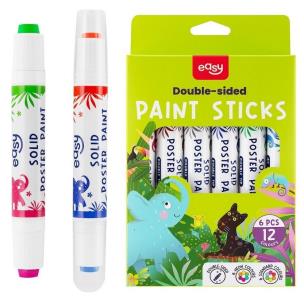 Opakowanie Farby plakatowe w sztyfcie 12 kolorów