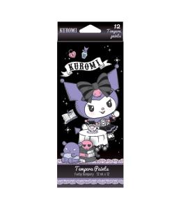 Opakowanie Farby tempera w tubie Kuromi 12 ml. x 12 kolorów