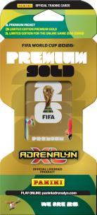 Opakowanie   Fifa World Cup 2026 Adrenalyn XL  blister GOLD