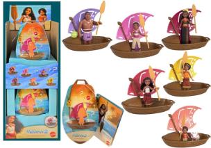 Opakowanie Figurka Disney Vaiana łódka niespodzianka mix