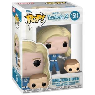 Opakowanie Figurka Funko POP Invisible Woman and Franklin