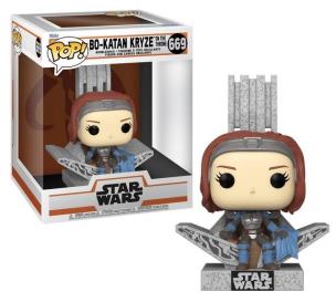 Opakowanie Figurka Funko POP Star Wars: Mandalorian throne