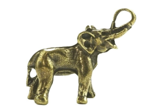 Opakowanie Figurka metalowa Słoń Afrykański ABINO