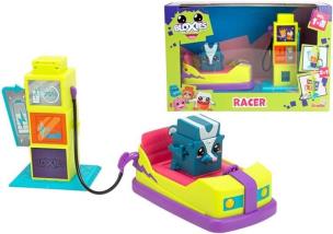 Opakowanie Figurki Bloxies zwierzątka z pojazdem