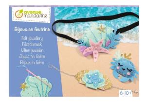 Opakowanie Filcowa biżuteria DIY - Morze
