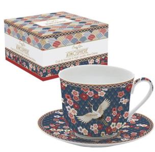 Opakowanie Filiżanka porcelanowa ze spodkiem Okinawa 400ml