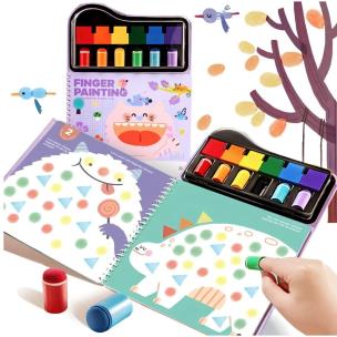 Opakowanie Finger Painting - książeczka do malowania palcami