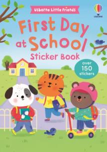 Okładka książki First Day at School Sticker Book