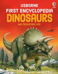 Okładka książki First Encyclopedia of Dinosaurs