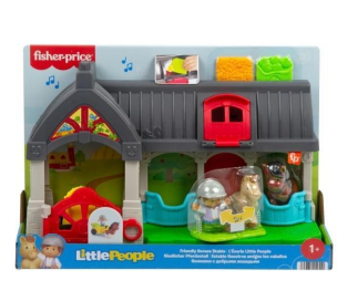 Fisher-Price Little People Stajnia Przyjazne konik. Wydawca: Fisher- Price. Multiszop.pl Opakowanie Fisher-Price Little People Stajnia Przyjazne konik