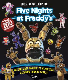 Okładka książki Five Nights at Freddy's. Naklejkopedia