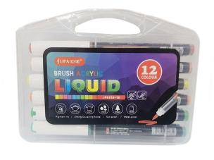 Opakowanie Flamastry akrylowe 12 kolorów