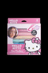 Opakowanie Flamastry do twarzy Hello Kitty 8 kolorów