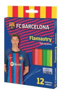 Opakowanie Flamastry okrągłe FC Barcelona 12 kolorów ASTRA