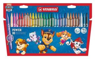 Opakowanie Flamastry Trio Scribi Psi Patrol 30szt STABILO